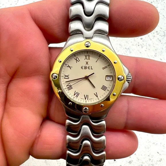 Ebel | Accessories | Ebel Sportwave Stainless Steel 8k Gold  display picture 1
